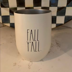 Rae Dunn Fall Y’all Glass